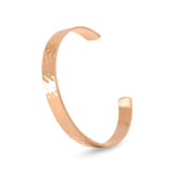 9.5mm Hammered Solid Copper Cuff