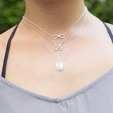 16"+1"+1" Infinity Necklace