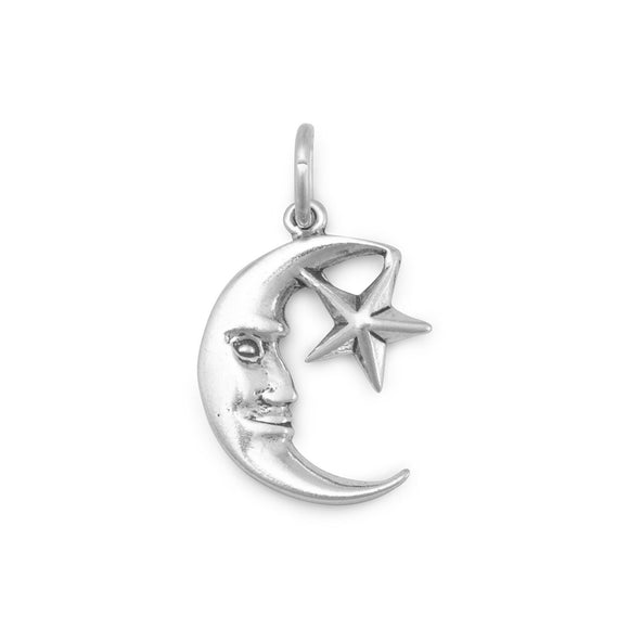 Small Moon/Star Charm